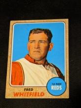 1968 Topps Fred Whitfield Cincinnati Reds #133