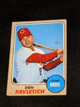 1968 Topps Baseball #108 Don Pavletich