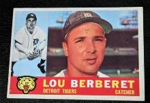 1960 Topps #6 Lou Berberet Vintage Detroit Tigers Baseball Card