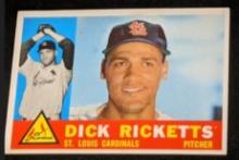 1960 Topps Baseball Dick Ricketts #236 St. Louis Cardinals Vintage Card