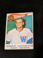 1960 Topps Baseball #221 Cookie Lavagetto