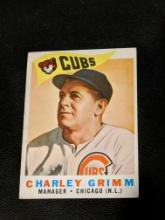 1960 Topps Baseball #217 Charley Grimm