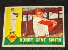 1960 Topps #194 Bobby Gene Smith Vintage Philadelphia Phillies Baseball Card
