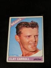 1966 Topps Baseball #307 Clay Carroll