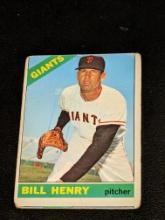 1966 Topps #115 Bill Henry San Francisco Giants Vintage Baseball Card