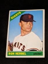 1966 RON HERBEL - Topps Baseball Card # 331 - San Francisco Giants - Vintage