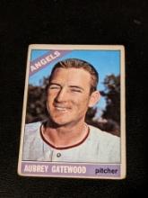 1966 Topps #42 Aubrey Gatewood California Angels Vintage Baseball Card