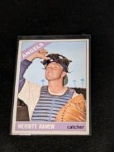 1966 Topps Vintage #62 Merritt Ranew California Angels Baseball Card