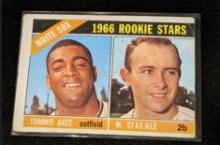 1966 Topps Baseball Card Tommie Agee/Marv Staehle RC #164