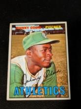 1967 Topps Johnny Odom #282 - Kansas City Athletics - Vintage