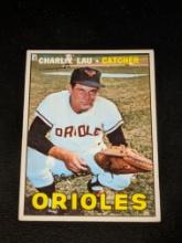 Charlie Lau Autographed 1967 Topps Orioles Baseball Card #329 Vintage