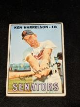 1967 Topps #188 Ken Harrelson Washington Senators Vintage Baseball Card