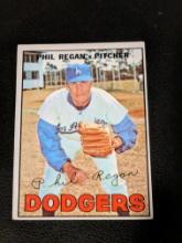 1967 Topps Phil Regan #130 - Los Angeles Dodgers - Vintage