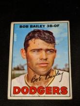 1967 Topps #32 Bob Bailey Los Angeles Dodgers Vintage Baseball Card