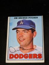 1967 Topps Baseball Card #31 Jim Brewer