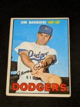 1967 Topps Baseball Card #76 Jim Barbieri RC