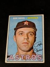 1967 Topps #298 Ron Davis Houston Astros Vintage Baseball Card