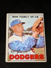 1967 TOPPS BASEBALL #94 Ron Fairly Los Angeles Dodgers