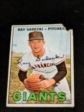 1967 Topps Ray Sadecki San Francisco Giants #409