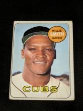 1969 Topps #198 Willie Smith Chicago Cubs Vintage Baseball Card