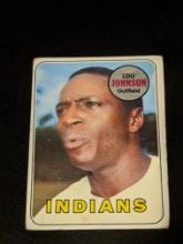 1969 Topps #367 Lou Johnson Cleveland Indians Vintage Baseball Card