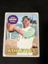 1969 Topps #195 John Odom Vintage Oakland Athletics Baseball Card