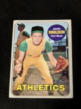 1969 Topps #217 John Donaldson Oakland Athletics Vintage Baseball