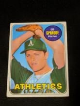 1969 Topps #638 Ed Sprague RC Vintage Oakland Athletics Baseball Card