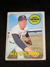1969 Topps #411 Larry Dierker Vintage Houston Astros Baseball Card