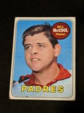 1969 Topps Bill McCool San Diego Padres Vintage Baseball Card #129