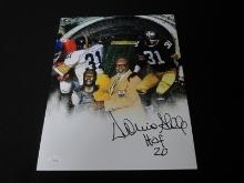 DONNIE SHELL SIGNED 11X14 PHOTO STEELERS JSA