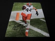 SIONE TAKITAKI SIGNED 11X14 PHOTO BROWNS JSA