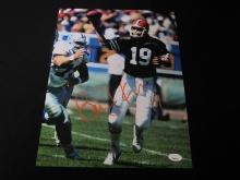 BERNIE KOSAR SIGNED 11X14 PHOTO BROWNS JSA