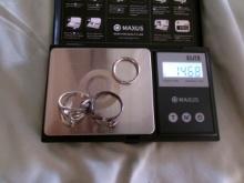 Sterling Rings - 17 grams