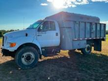 2010 FORD F750 CHIP TRUCK