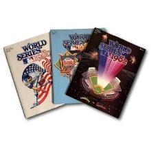 Three World Series Programs - 1980, 1981, 1982 - All Unscored