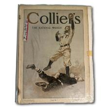 May 25. 1907 Collier's Weekly Magazine with Baseball Cover