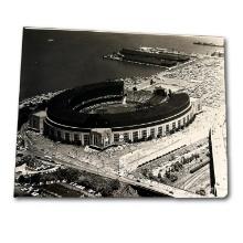 Cleveland Municipal Stadium Vintage Photographic Reprint 8" x 10"