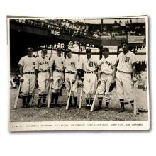 Baseball Greats Photographic Reprint, Gehrig, DiMaggio and More 8" x 10"