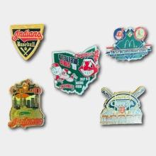 Collection of Cleveland Indians Pins