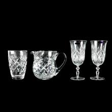 Grouping of Cut Crystal Tableware
