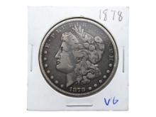 1878 Morgan Silver Dollar - VG