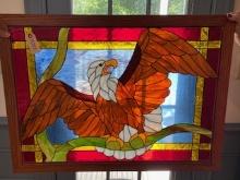 American Eagle Stained Glass Artwork