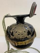 IMPERIAL GERMANY  WURTTEMBERG  UHLAN REGIMENT OFFICERS  HELMET WITH CORDS