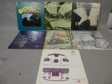 Lot 7 Mobile Fidelity LP Record Album of Railroad Sounds