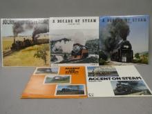 Lot 5 ARKAY Records LP Albums Sounds of Trains Railroading