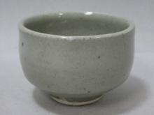 Warren MacKenzie Art Pottery Tea Bowl Yunomi Chawan w/ Celadon Glaze