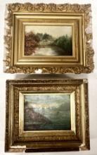 Two Oil Paintings