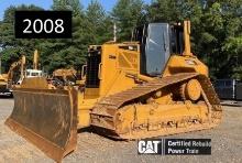2008 Caterpillar D6N LGP Crawler Tractor, Warranty! Cat Certified Full Rebuild.