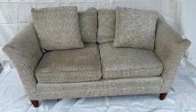 Stickley Downed Love Seat 1 of 2 With 2 Accent Pillows